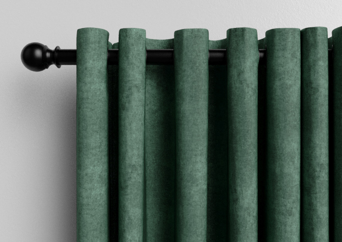 Florence Faux Suede, Fern Green - Made to Measure Curtains - Image 12